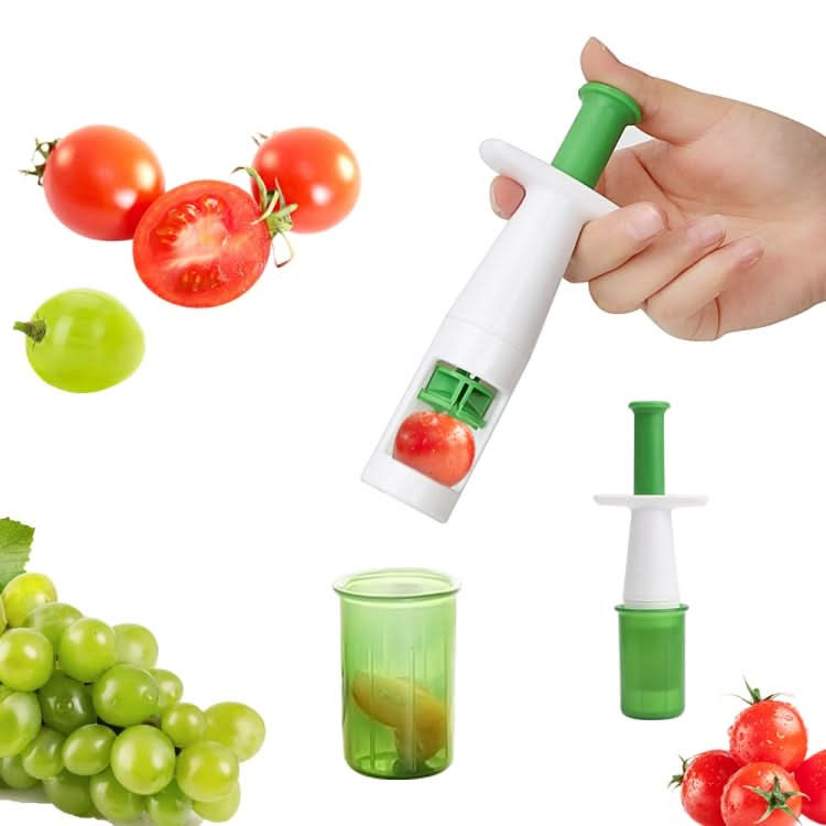 ORGANBOO Cherry Slicer Fruit Vegetable Cutter Multifunctional Grape Tomato Slicers Kitchen Gadgets - Reluova