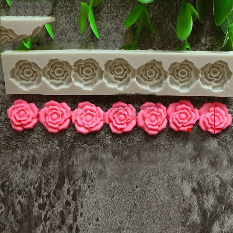 Rose Flower Silicone Mold Fondant Cake Decorating Tools Baking Tools - Reluova