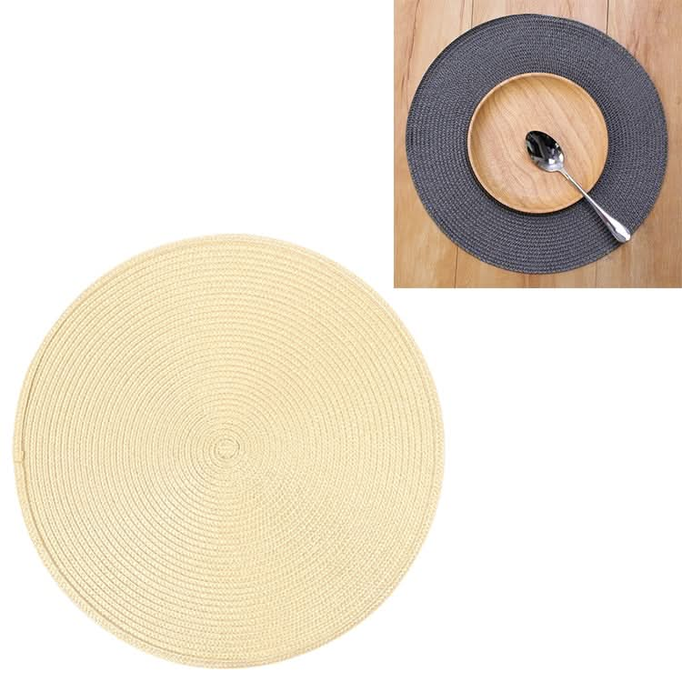 PP Environmentally Friendly Hand-woven Placemat Insulation Mat Decoration - Reluova