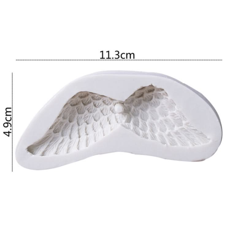 2 PCS Angel Wings 3D Silicone Mold Fondant Cakes Decorate Tools-Reluova