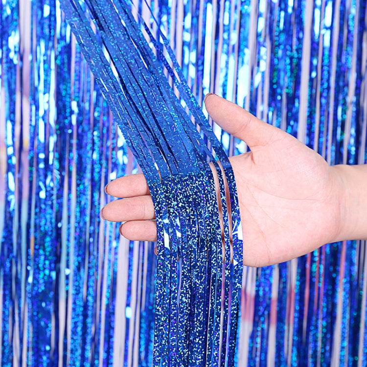 Laser Rain Tinsel Foil Curtain Birthday Party Decoration Tassel Wall, My Store