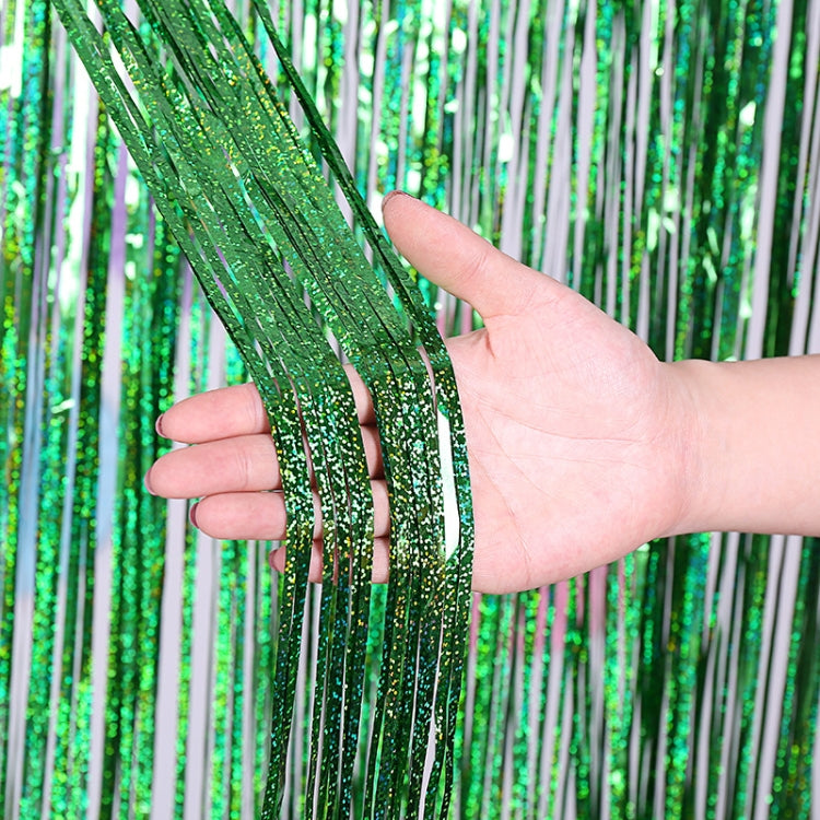 Laser Rain Tinsel Foil Curtain Birthday Party Decoration Tassel Wall, My Store