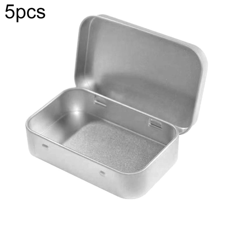 5 PCS Cigarette Paste Box Packaging Electronic Cigarette Silicone Iron Box Smoke Oil Silicone Iron Can My Store