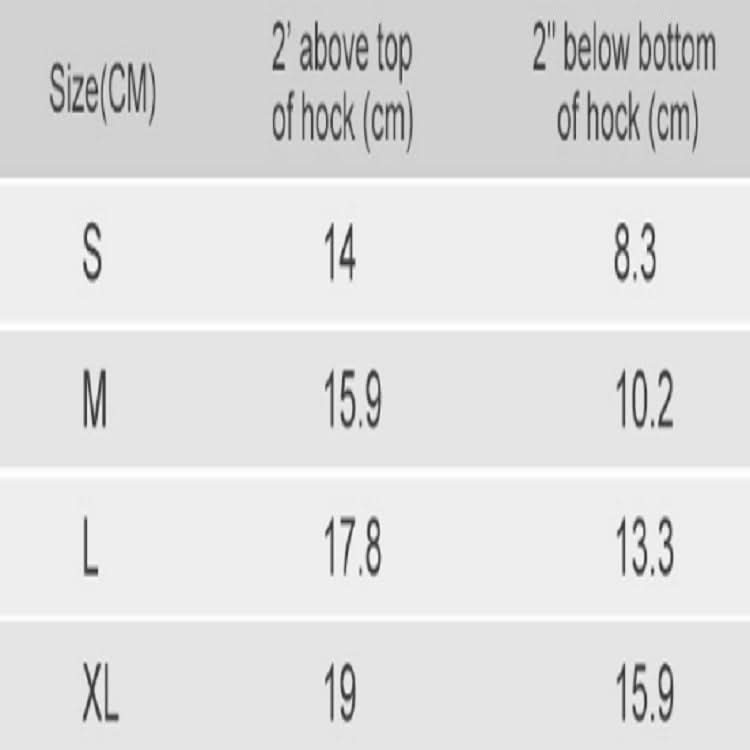 DogLemi PD60041 Dog Hock Brace Pet Supportive Rear Dog Compression Leg Joint Wrap Protects Wounds and Injury - Reluova