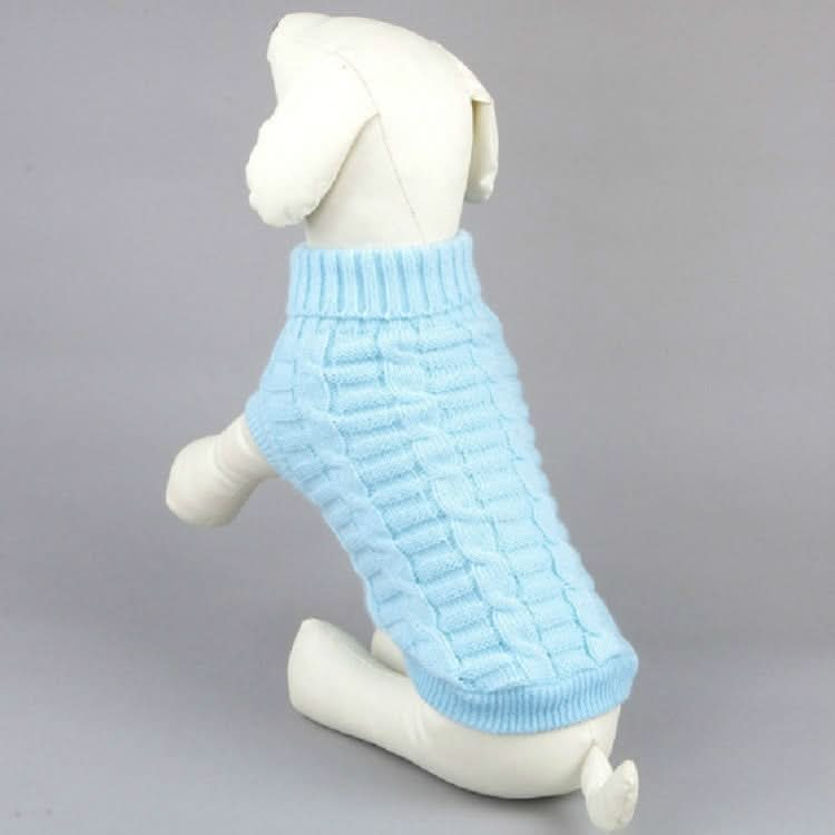 High-elastic Solid Color Dog Sweater Teddy Dog Clothes - Reluova