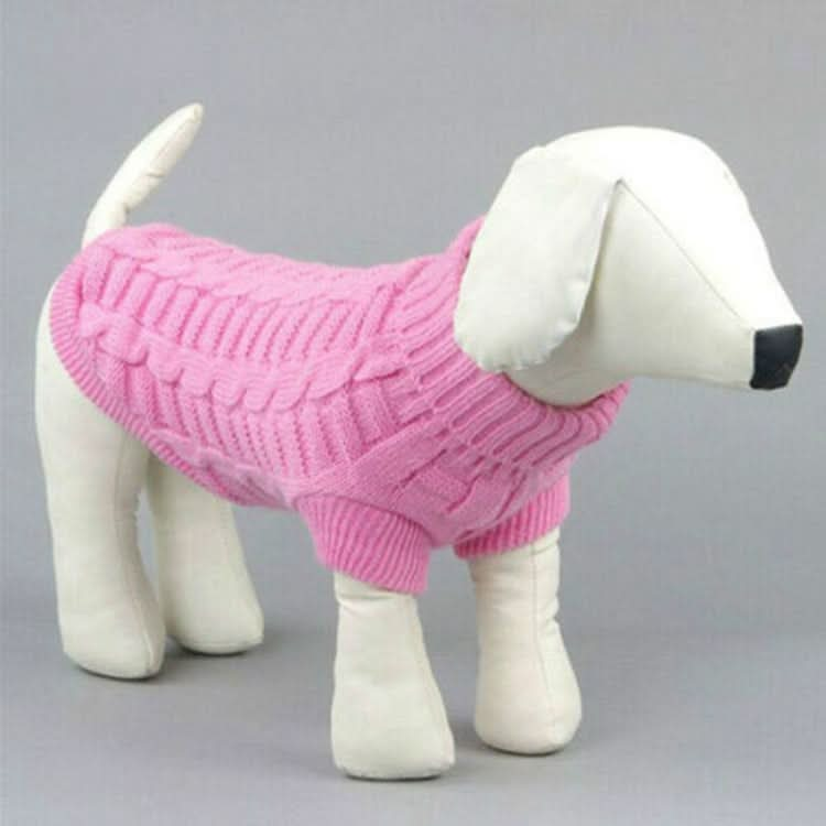 High-elastic Solid Color Dog Sweater Teddy Dog Clothes - Reluova