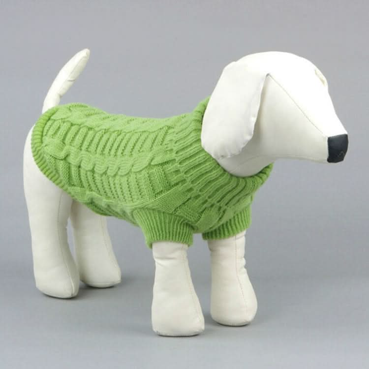 High-elastic Solid Color Dog Sweater Teddy Dog Clothes - Reluova