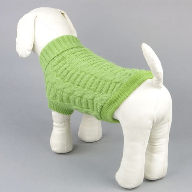 High-elastic Solid Color Dog Sweater Teddy Dog Clothes - Reluova