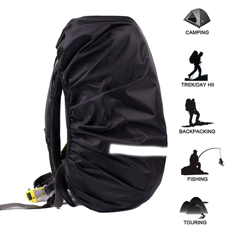 Reflective Light Waterproof Dustproof Backpack Rain Cover Portable Ultralight Shoulder Bag Protect Cover Reluova