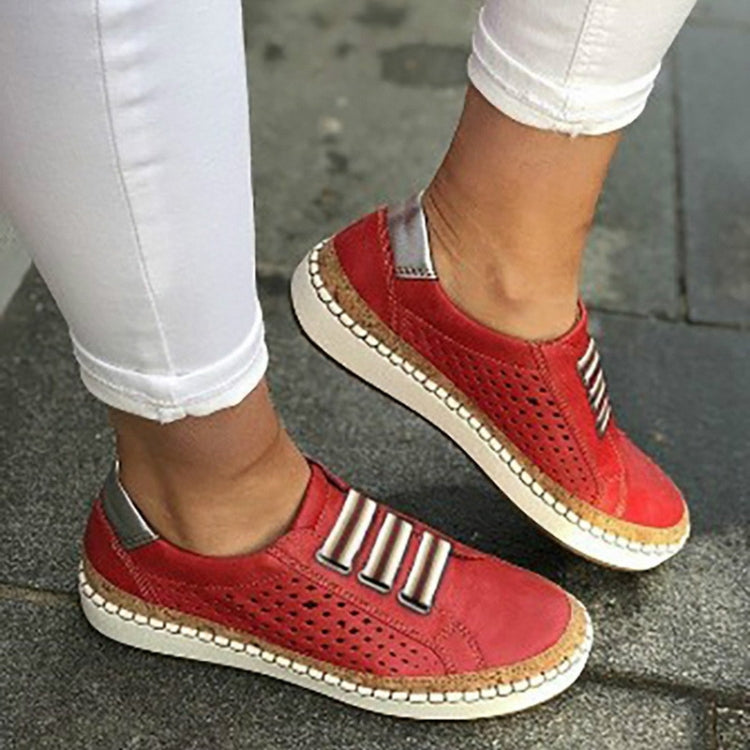 Ladies Sneakers Breathable Flats Shoes, Series 2