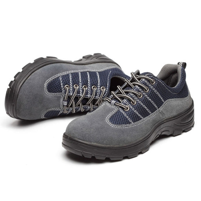 Men and Women Wear-resistant Anti-mite Puncture Safety Shoes Reluova