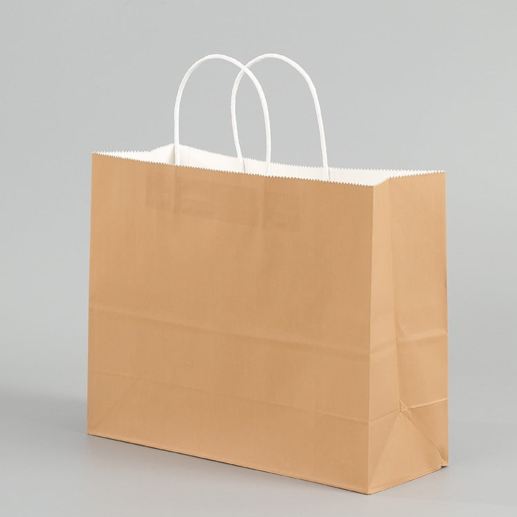 10 PCS Elegant Kraft Paper Bag With Handles for Wedding/Birthday Party/Jewelry/Clothes, Series 1