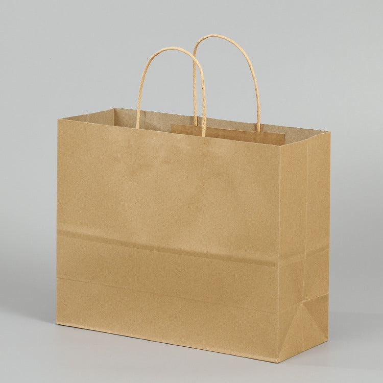 10 PCS Elegant Kraft Paper Bag With Handles for Wedding/Birthday Party/Jewelry/Clothes, Series 1