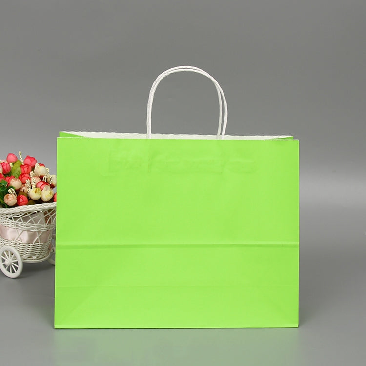 10 PCS Elegant Kraft Paper Bag With Handles for Wedding/Birthday Party/Jewelry/Clothes, Series 1