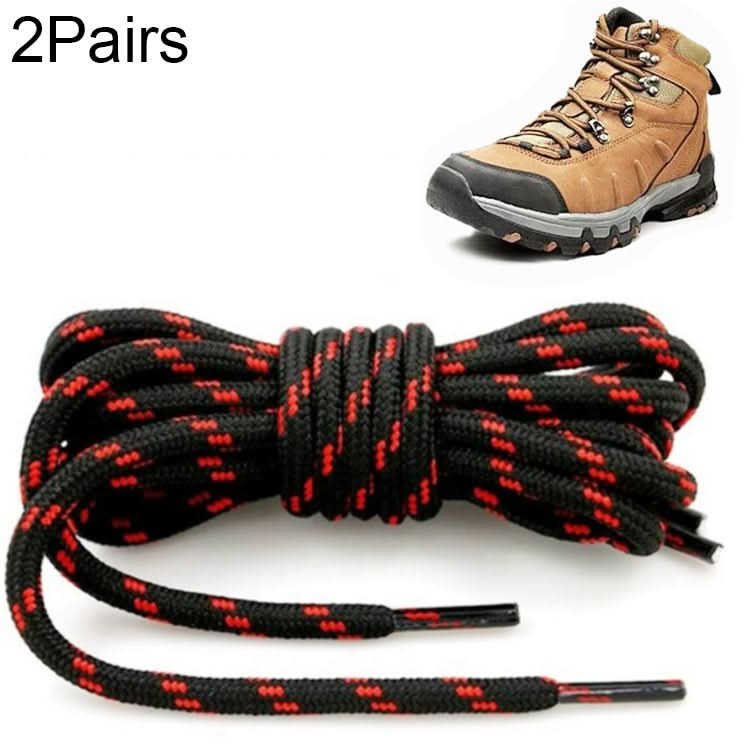 Round High Density Weaving Shoe Laces Outdoor Hiking Slip Rope Sneakers Boot Shoelace, Series 1 Reluova