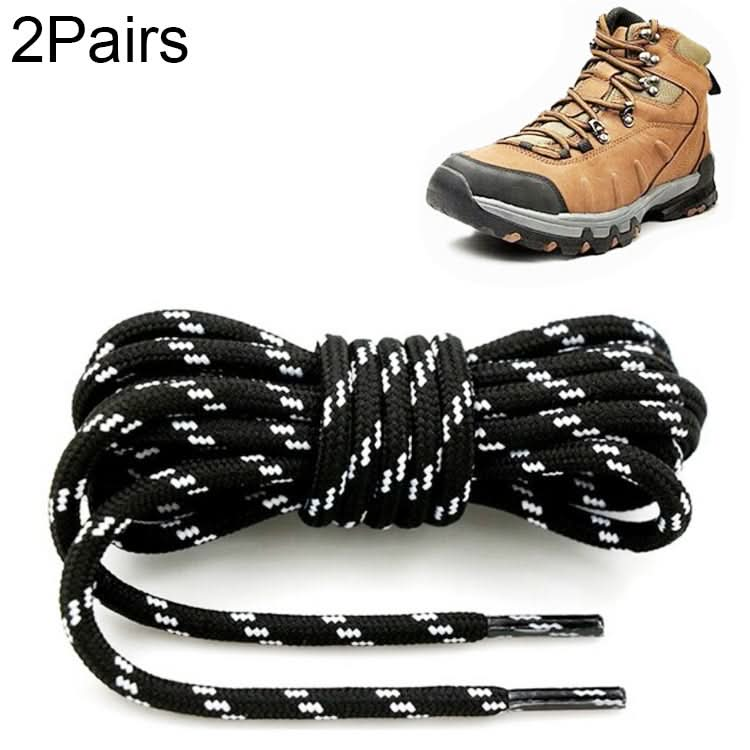 Round High Density Weaving Shoe Laces Outdoor Hiking Slip Rope Sneakers Boot Shoelace, Series 1 Reluova