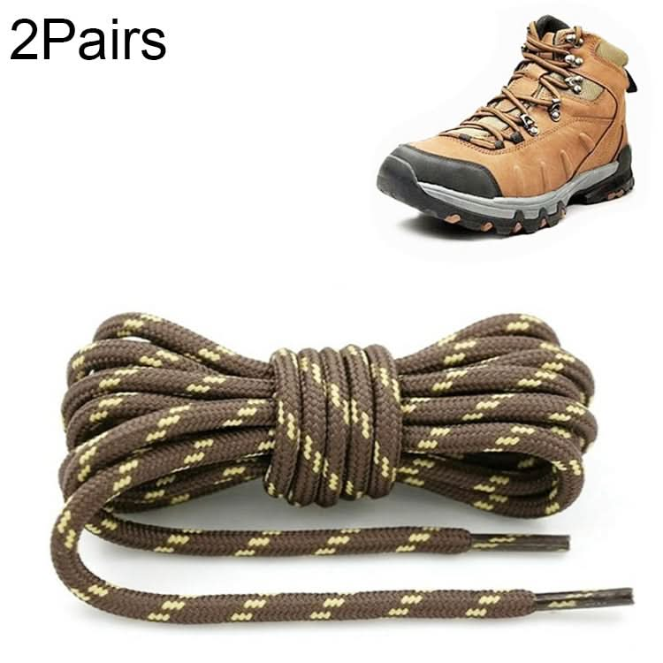 Round High Density Weaving Shoe Laces Outdoor Hiking Slip Rope Sneakers Boot Shoelace, Series 1 Reluova