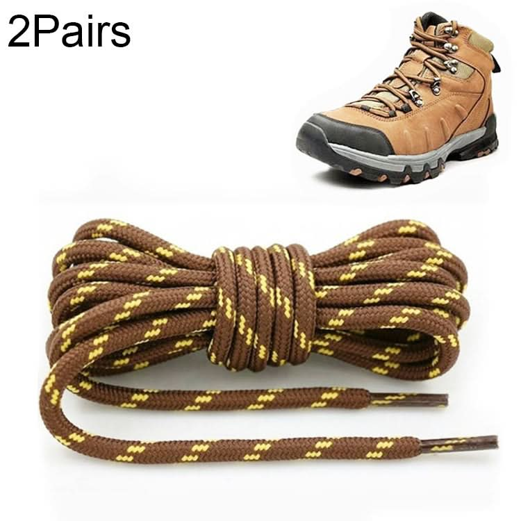 Round High Density Weaving Shoe Laces Outdoor Hiking Slip Rope Sneakers Boot Shoelace, Series 1 Reluova