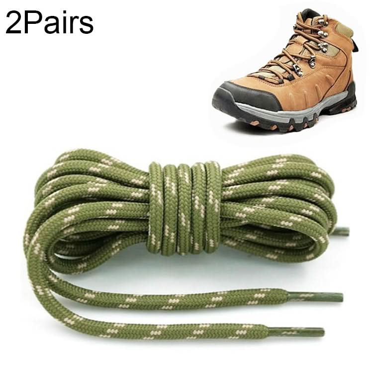 Round High Density Weaving Shoe Laces Outdoor Hiking Slip Rope Sneakers Boot Shoelace, Series 1 Reluova