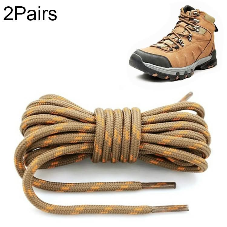 Round High Density Weaving Shoe Laces Outdoor Hiking Slip Rope Sneakers Boot Shoelace, Series 1 Reluova