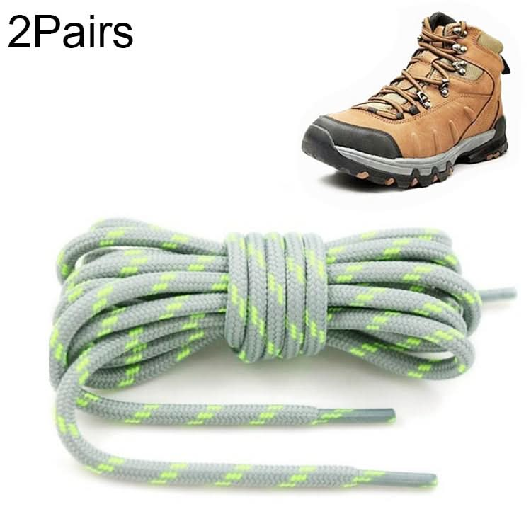 Round High Density Weaving Shoe Laces Outdoor Hiking Slip Rope Sneakers Boot Shoelace, Series 1 Reluova