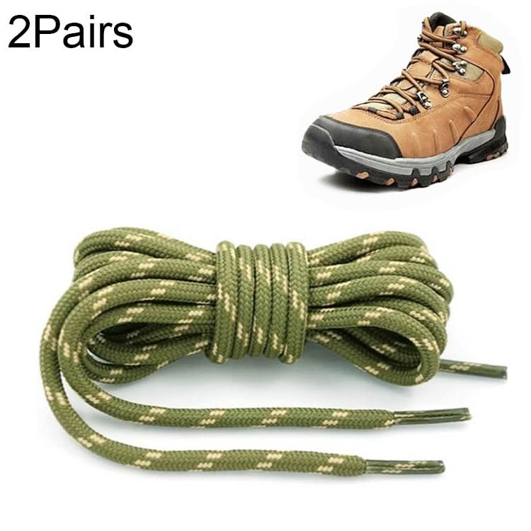 Round High Density Weaving Shoe Laces Outdoor Hiking Slip Rope Sneakers Boot Shoelace, Series 1 Reluova