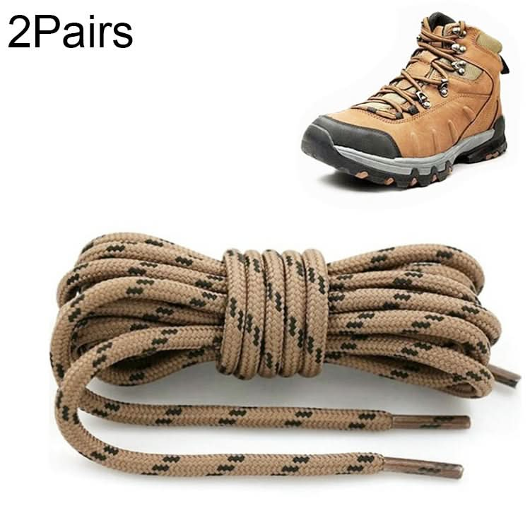 Round High Density Weaving Shoe Laces Outdoor Hiking Slip Rope Sneakers Boot Shoelace, Series 2 Reluova