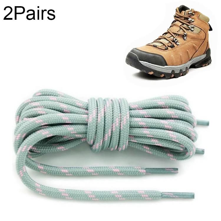 Round High Density Weaving Shoe Laces Outdoor Hiking Slip Rope Sneakers Boot Shoelace, Series 2 Reluova