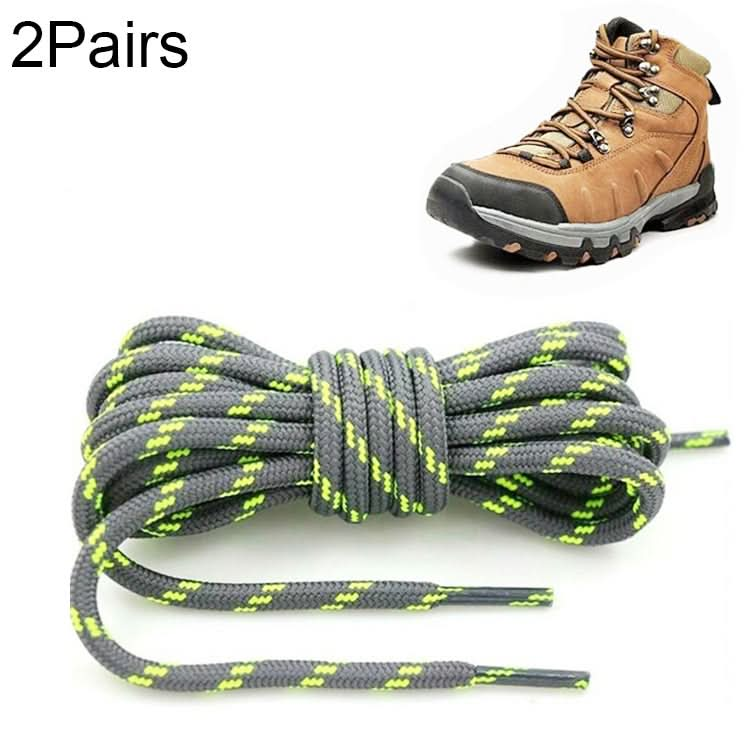 Round High Density Weaving Shoe Laces Outdoor Hiking Slip Rope Sneakers Boot Shoelace, Series 2 Reluova