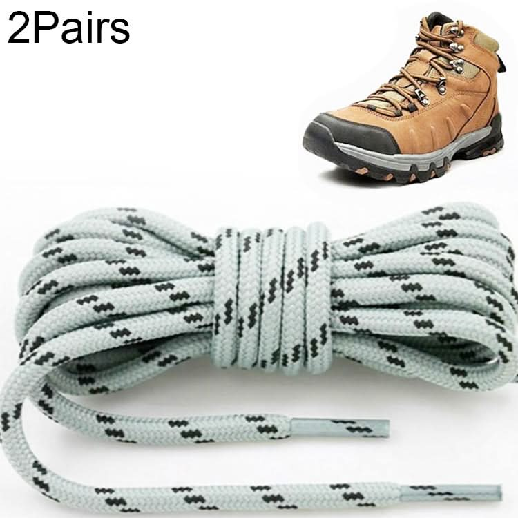 Round High Density Weaving Shoe Laces Outdoor Hiking Slip Rope Sneakers Boot Shoelace, Series 1 Reluova