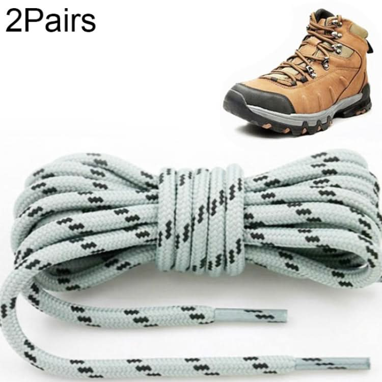 Round High Density Weaving Shoe Laces Outdoor Hiking Slip Rope Sneakers Boot Shoelace, Series 2 Reluova