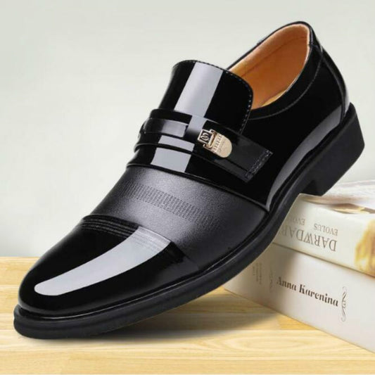 Men Summer Hole Shoe Slip-on Dress Business Shoes, Series 2