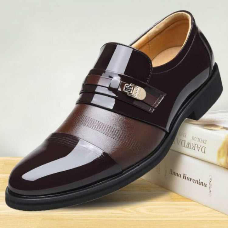 Men Summer Hole Shoe Slip-on Dress Business Shoes, Series 1