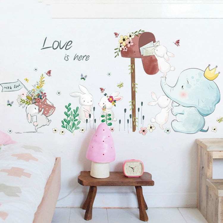 Cartoon Cute Children Room Bedside Kindergarten Layout Decorative Wall Stickers My Store