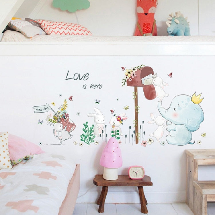 Cartoon Cute Children Room Bedside Kindergarten Layout Decorative Wall Stickers My Store