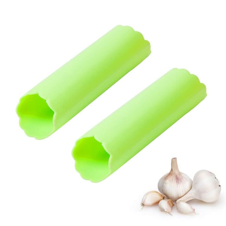 2 PCS Kitchen Peeling Garlic Press Garlic Peeler Does Not Hurt the Hand Silicone Garlic Peeler-Reluova