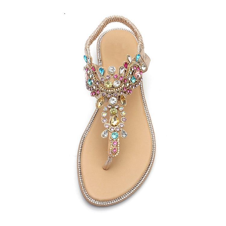 Female Rhinestones Flats sandals