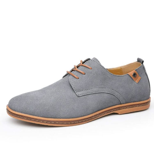 Oxford Suede Leather formal Shoes Male Casual Classic Sneakers Reluova