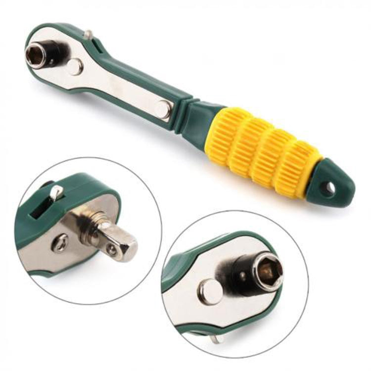 Yellow Green Mini Quick Ratchet Wrench My Store