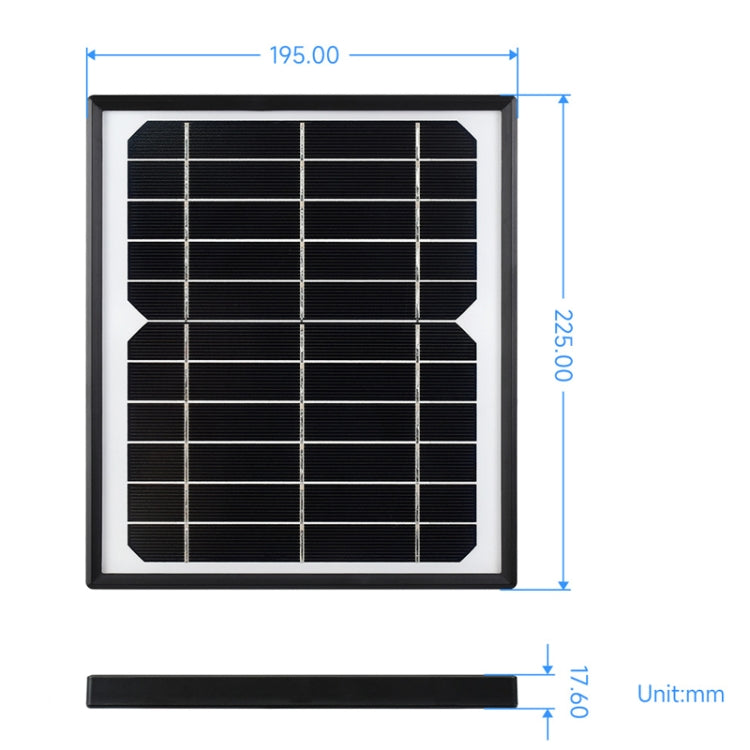 Waveshare Monocrystalline Silicon Solar Panel (5.5V 6W), Toughened Glass Surface My Store