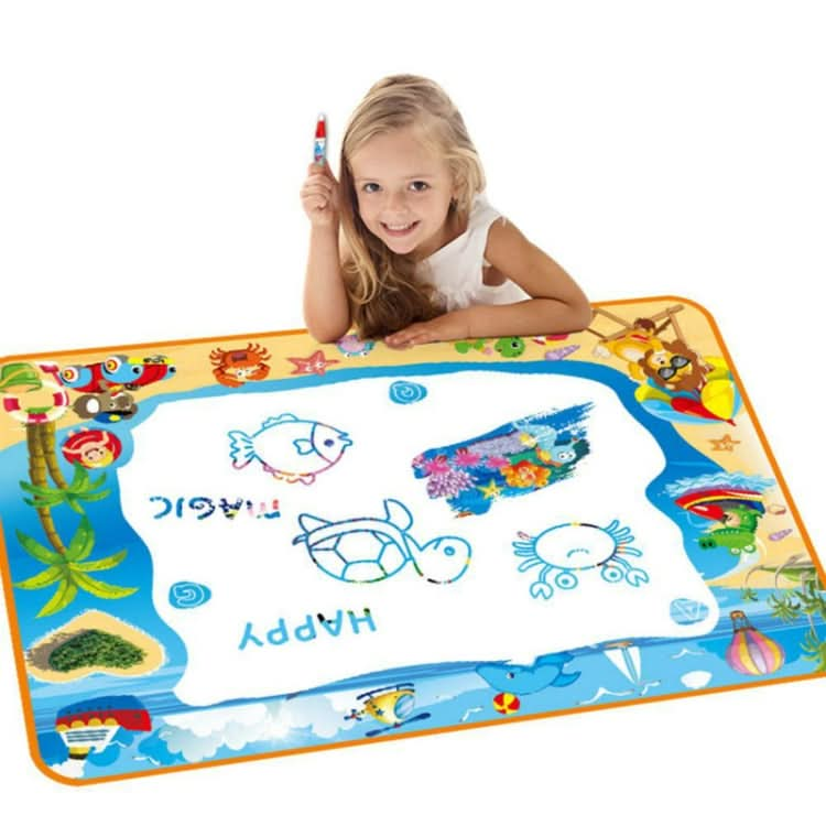 Children Miracle Magic Water Canvas Color Writing Graffiti Blanket Reluova