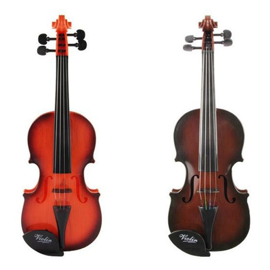 Children Musical Instrument Toy Simulation Violin for Beginners, Random Color Delivery Reluova