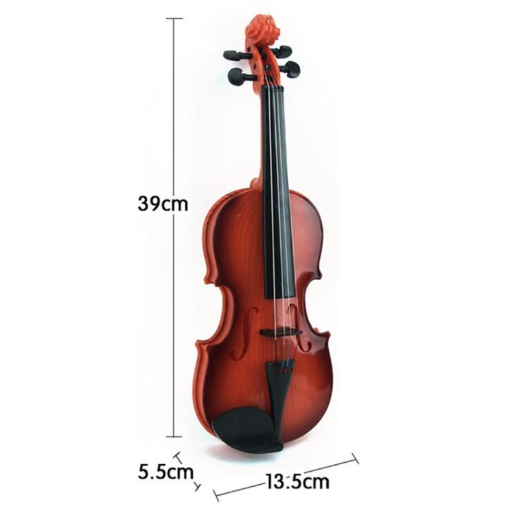 Children Musical Instrument Toy Simulation Violin for Beginners, Random Color Delivery Reluova