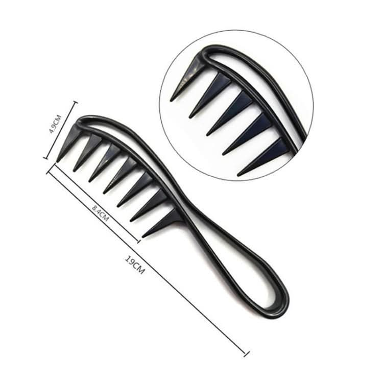 Oil Head Comb Barber Shop Special Hair  Comb  Hair Styling  Comb Fish Tooth Comb Reluova