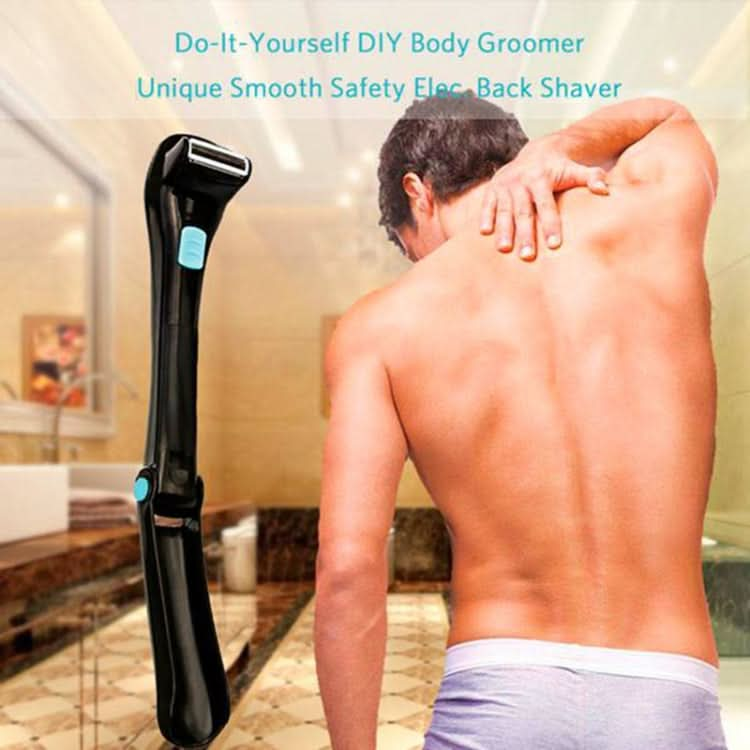 Foldable Long Handle Electric Shaver On Back Reluova