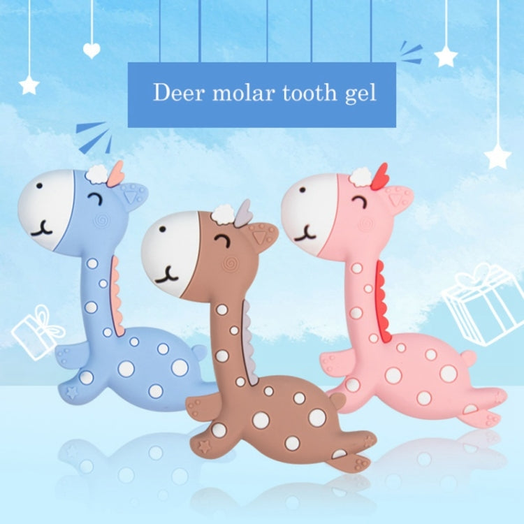 Cartoon Fawn Baby Teether Training Bite Molar Rod Silicone Toy Mother and Baby Supplies My Store