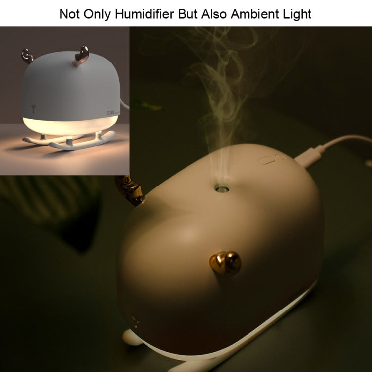 SOTHING DSHJ-H-009 260ML Deer Air Humidifier USB Home Atmosphere Night Light Air Purifier Reluova