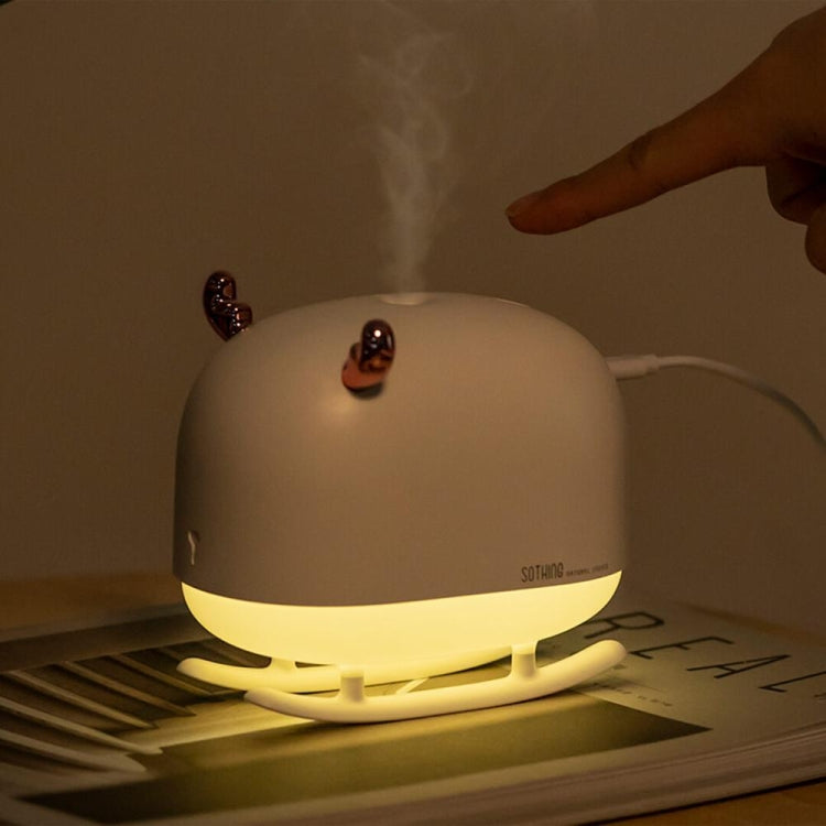 SOTHING DSHJ-H-009 260ML Deer Air Humidifier USB Home Atmosphere Night Light Air Purifier