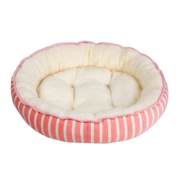 Thickened Autumn and Winter Oval Universal Warm Pet Cat Dog Bed - Reluova