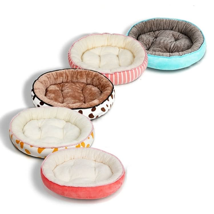 Thickened Autumn and Winter Oval Universal Warm Pet Cat Dog Bed - Reluova